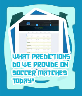 All today soccer matches predictions