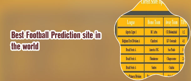 Correct score football prediction tips