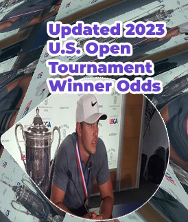 Odds to win pga us open