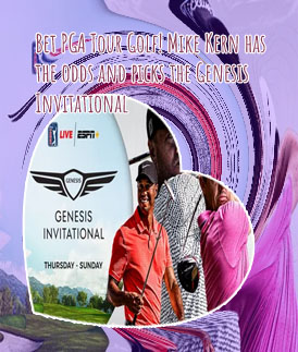 Odds to win the genesis invitational