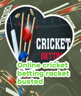 Online cricket betting