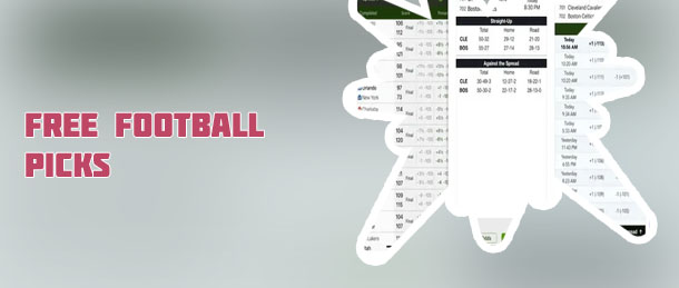 Vegas scores and odds