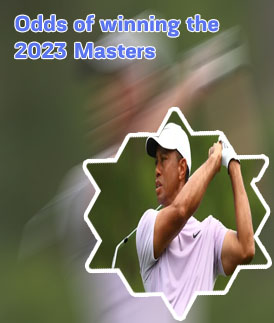 Woods odds to win masters